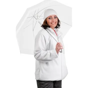 Pánská mikina Cerva Mikina KARELA fleecová bílá XS