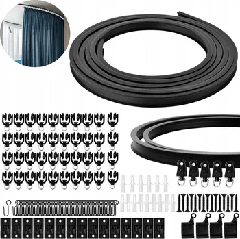 Obraz Jednokolejnicová stropní lišta bílá plastová 500 cm