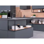 ModUlar pracovní stůl černý mat - 1200x800x600 mm