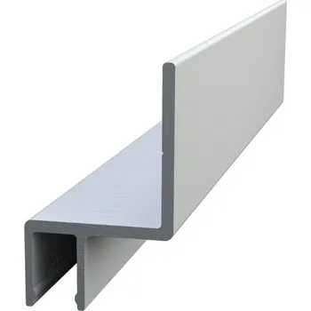 Nábytkové kování OPK EUROPE SPEEDBOAT dolní vodící profil pro systém W Out Side - 1,5 m