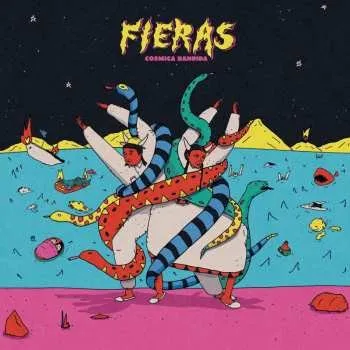 Hudba LP Cosmica Bandida: Fieras (limited Special Edition) (pink Vinyl)