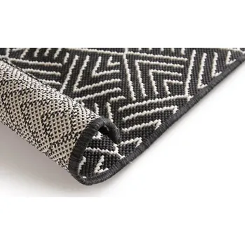 Koberec Spoltex Venkovní kusový koberec Essenza Brown Beige 48776-690 - hnědý - 80x150