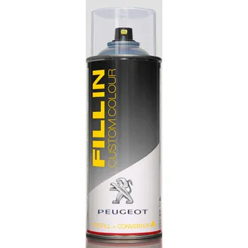 Barva ve spreji Autolal vrchní ve spreji PEUGEOT - 400 ml - P4562 (Gris Hurricane) 9G, 9GP0, KTG, P09G