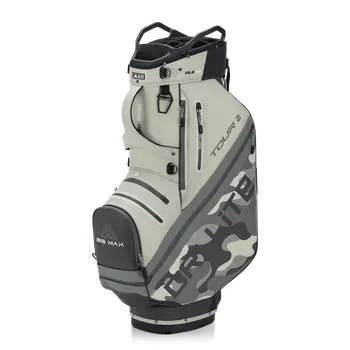 Golfový bag Big Max Dri Lite Tour 2 Cart Bag, Grey camo/Off white