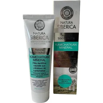 Dentální hygiena Přírodní sibiřská zubní pasta Kamchatka Mineral 100 g