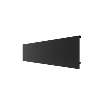 Nábytkové kování Cemux H Box Slim čelní panel 1200 mm černý