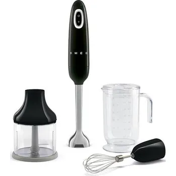Kuchyňský spotřebič Smeg Tyčový mixér s příslušenstvím, černá HBF03BLEU