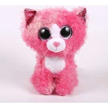 plyšák Beanie Boos Reagan - Růžová KOČKA 25 CM, TY