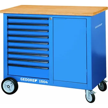 Dílenský stůl GEDORE BLUE 1504 Pojízdný pracovní stůl 1504 0810 1814923