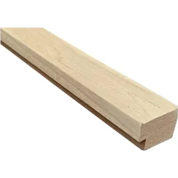 akustický panel Obkladové akustické lamely VENEER dub světlý - ukončovací lamely