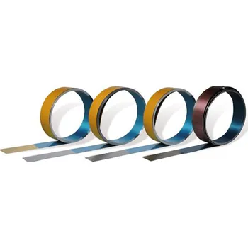 Interiérové dveře Samolepící okopový plech výška 150 mm - Hliník broušený