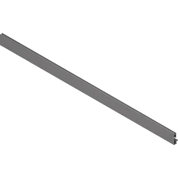 Nábytkové kování Merivobox ZV4.1042NN přední plech E pro sklo šedý orion