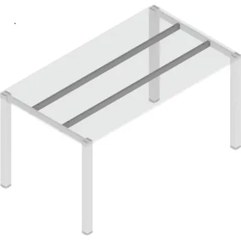 Stolová podnož HIDE spojovací příčník - 551 mm