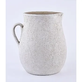 Džbán keramický Tavira Ø 18 x 25 cm hnědý