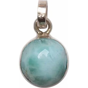 Přívěsek Larimar přívěsek stříbro Ag 925 č. 2 1 cm, 1,5 g