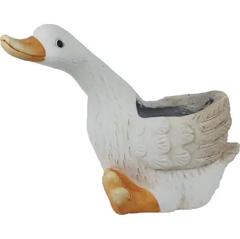 Truhlík Dekorace k osázení kachna X8053