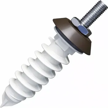 Hmoždinka Hmoždinka do izolace s krytkou RAL 8017 hnědá