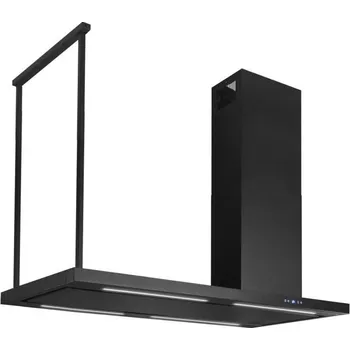 Digestoř Ostrůvková digestoř Nortberg Metropolis Black Matt - 150 cm