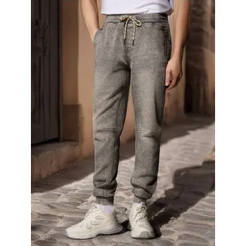 Sinsay - Džínové joggery - šedá - 9506I-09J - 9506I-09J-28