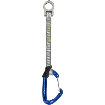 smyčka Climbing Technology Ice Hook - Fly Weight Barva: Modrá, Velikost: 17