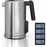 Elektrická konvice Graef WK900 2000 W 1,2 l stříbrná/šedá