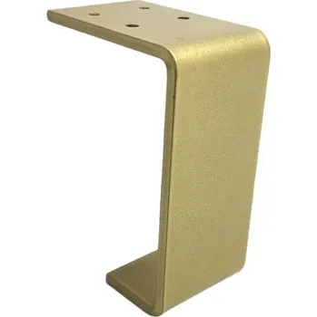 Nábytkové kování Nábytková nožka Dan zlatá matná 100 mm