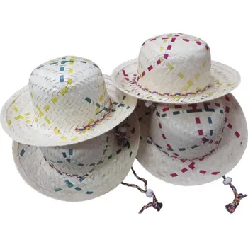 Pokrývka hlavy Dětský slaměný klobouk, různé druhy