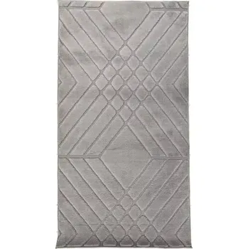 Koberec Koberec Mary Microfiber 0,6/1,0 Mrd-852 stříbrný