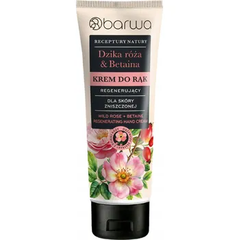 Péče o ruce BARWA Receptury Natury Regenerační krém na ruce - Šípková Růže & Betain 100