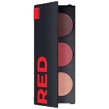 Přípravek na oči Avon Paletka očních stínů Your Power RED
