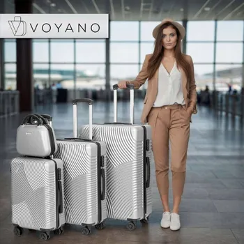Voyano Sada pevných kufrů ABS 4904060404364 192 l