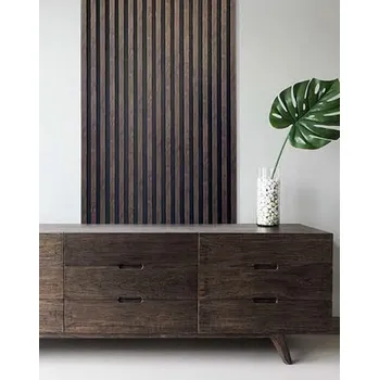 Nábytkové kování Obkladové lamely VASCO ořech 2,7 m