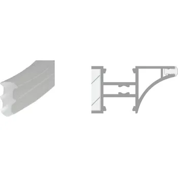 Pracovní světlo Těsnění pro profil LL-08