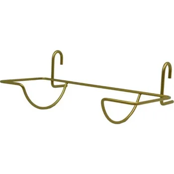 Nábytkové kování Nosič rolí papíru jednostupňový - Zlatá metalíza