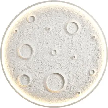 ACA Lighting LED sádrové nástěnné a stropní svítidlo MOND natural 24W 680lm 3000K G8583LED