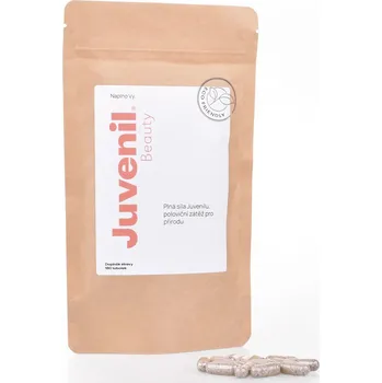 Doplněk stravy Juvenil Beauty Hydrolyzovaný Rybí Kolagen Kyselina Hyaluronová Vitamíny C E B7 Biotin Zinek Měď Selen 180 Tobolek