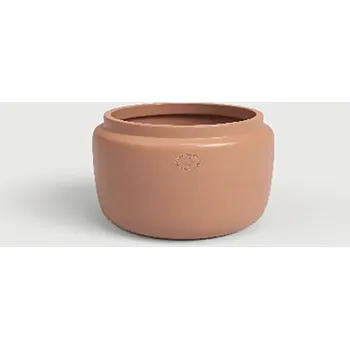 Květináč Květináč keramický Astrea Ø 26 x 22 cm hnědý