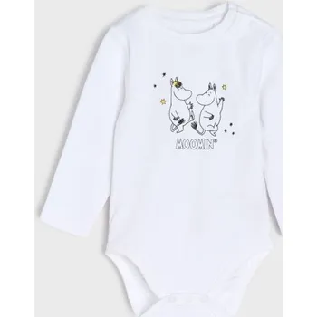 Dámské spodní prádlo Sinsay - Body The Moomins - bílá - 871FW-01X - 871FW-01X-80