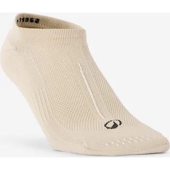 Pánské ponožky DOMYOS Dámské protiskluzové fitness ponožky 500 39/42 BÉŽOVÁ