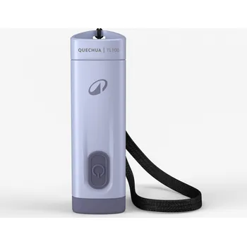 FORCLAZ Svítilna na baterky 100 lumenů TL 100 FIALOVÁ