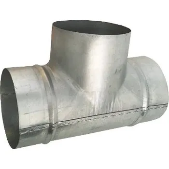 Vzduchotechnické potrubí OBJL 90° 100/100 odbočka jednostranná