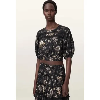 Halenka AllSaints PEONY W071PE černá 99X, vel. 36