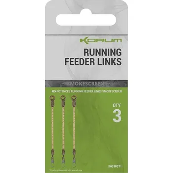 Korum Montáž Smokescreen Running Feeder Links 3 ks