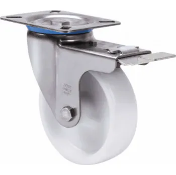 Pojezdové kolečko ZVI-UT 2-2414 Kolečko nerezová ocel s brzdou