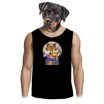 Pánské tílko Bastard Košťátko pánské tílko Black