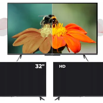 Televizor LED Televize Aiwa 32GO40804HD 32" HD Ready černá