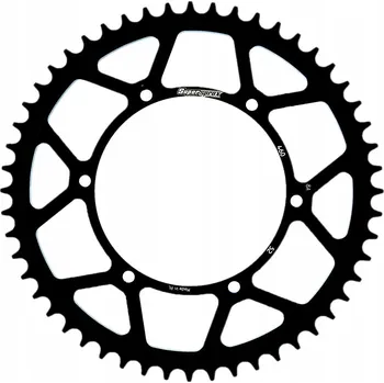 Řetězová sada pro motocykl Supersprox Zadní Rozeta 489 52 Kawasaki Kx/Kxf 84-15 Jtr460.52 Černá Ocelová