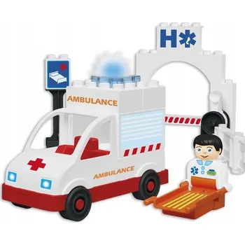 ostatní stavebnice Stavební Stavebnice Unico 8543 Sanitka