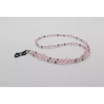 MONTANA EYEWEAR Pevná korálková šňůrka na brýle 421SS - růžová