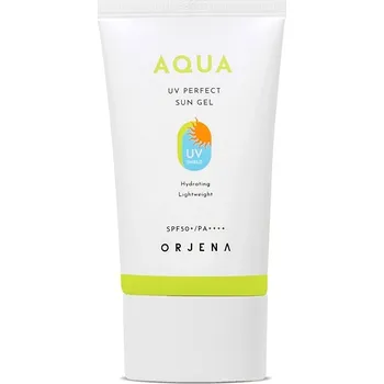 Opalování ORJENA AQUA PERFECT SUN GEL SPF50+ PA++++ – Krém na opalování